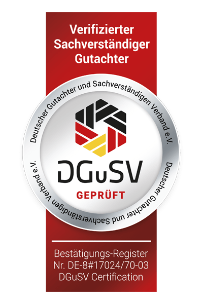 DGuSV, verifizierter Sachverständiger Gutachter